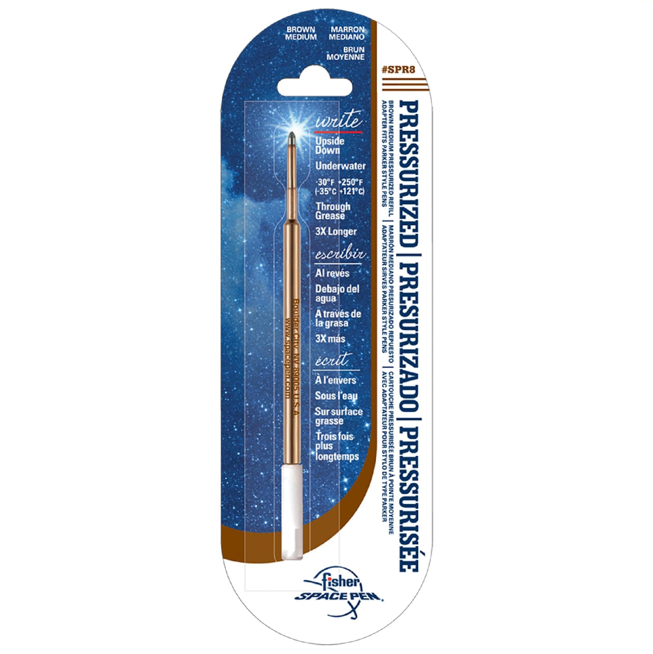 Fisher Space Pen Refill - Brown Ink/Medium Point