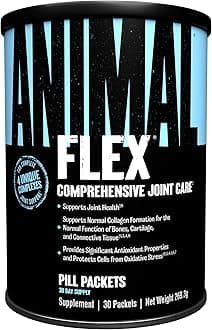 – ANIMAL Flex Comprehensive Joint Care - 4 Unique complexes for Joints, Bones & Cartilage - with Vitamins A & E, glucosamine, Flaxseed Oil & hyaluronic Acid - 30 Packs