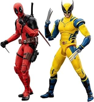 - Wolverine and Dead Full Set 2-Pack Action Figure 7 inch 1/10 Scale Legends Series Collectable Toys with Lots of Accessories Gift(Wolverine & Dead)