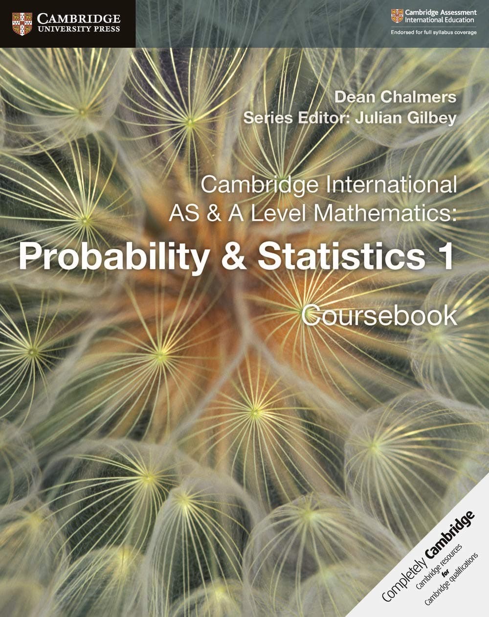 Cambridge University Press International AS & A Level Mathematics: Probability & Statistics 1 Coursebook