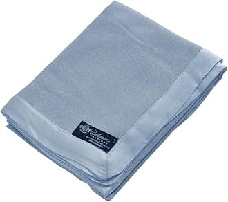 100% Pure Cashmere Baby Blanket (Color: Baby Blue, Size: 36" x 44") — Baby Blue Pure Cashmere