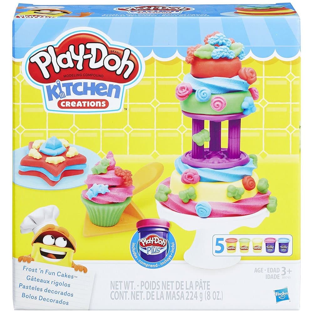 Hasbro Play-Doh Frost and Fun Cakes