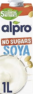 Soya No Sugars Plant-Based Long Life Drink, Vegan & Dairy Free, 1L
