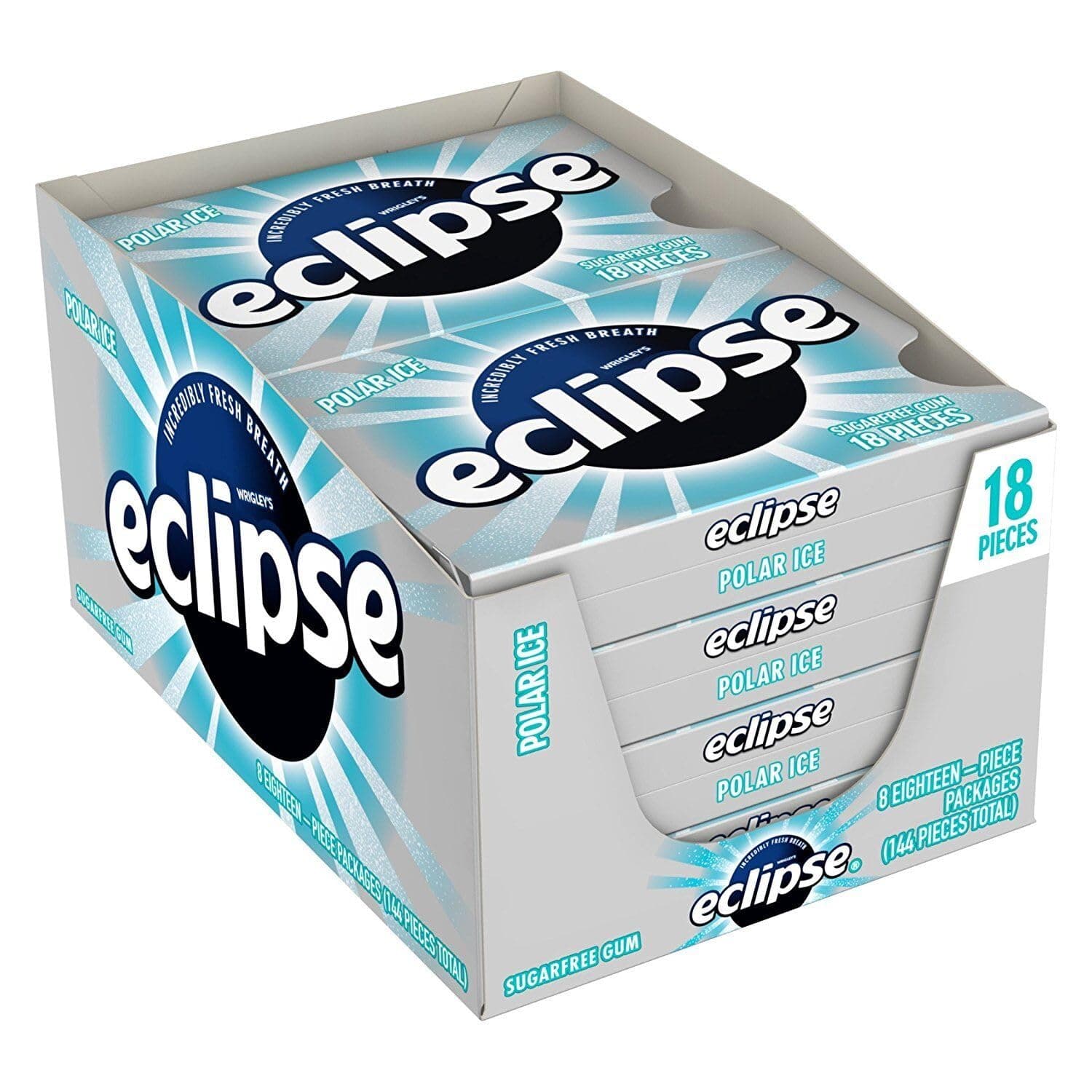 Eclipse Gum, Polar Ice, 8 Count