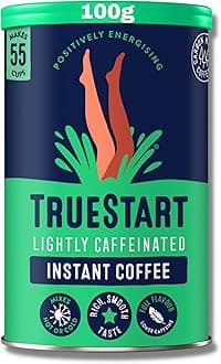 Truestart Lightly Caffeinated Instant Coffee, 100g