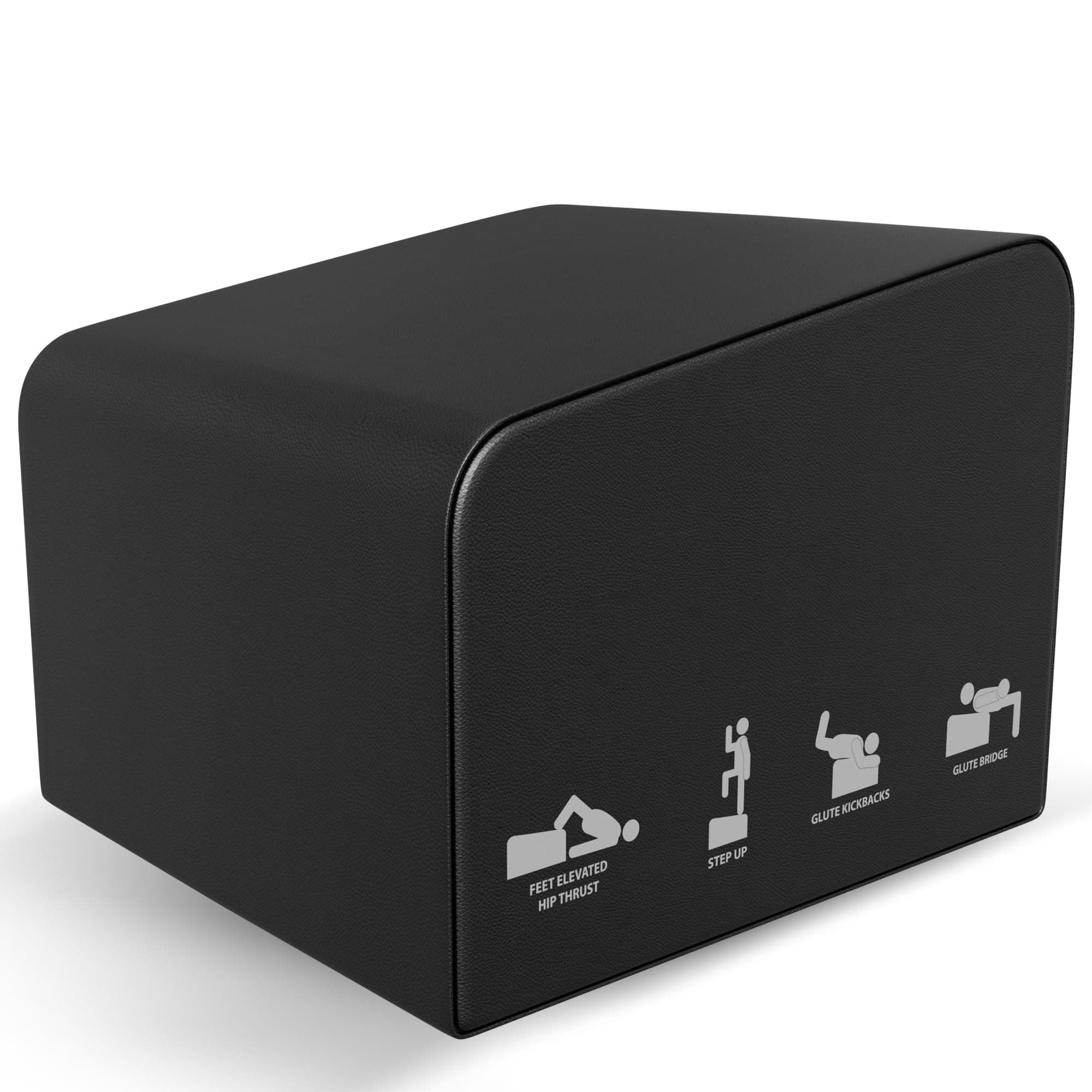 Mikolo Hip Thrust Bench, Hip Thrust Machine at Home for Glute Bridge, Multi-Functional Hip Thrust Box with Non-Slip, Glute Workout Equipment, 700LB Load Capacity, Core & Ab Strength Training