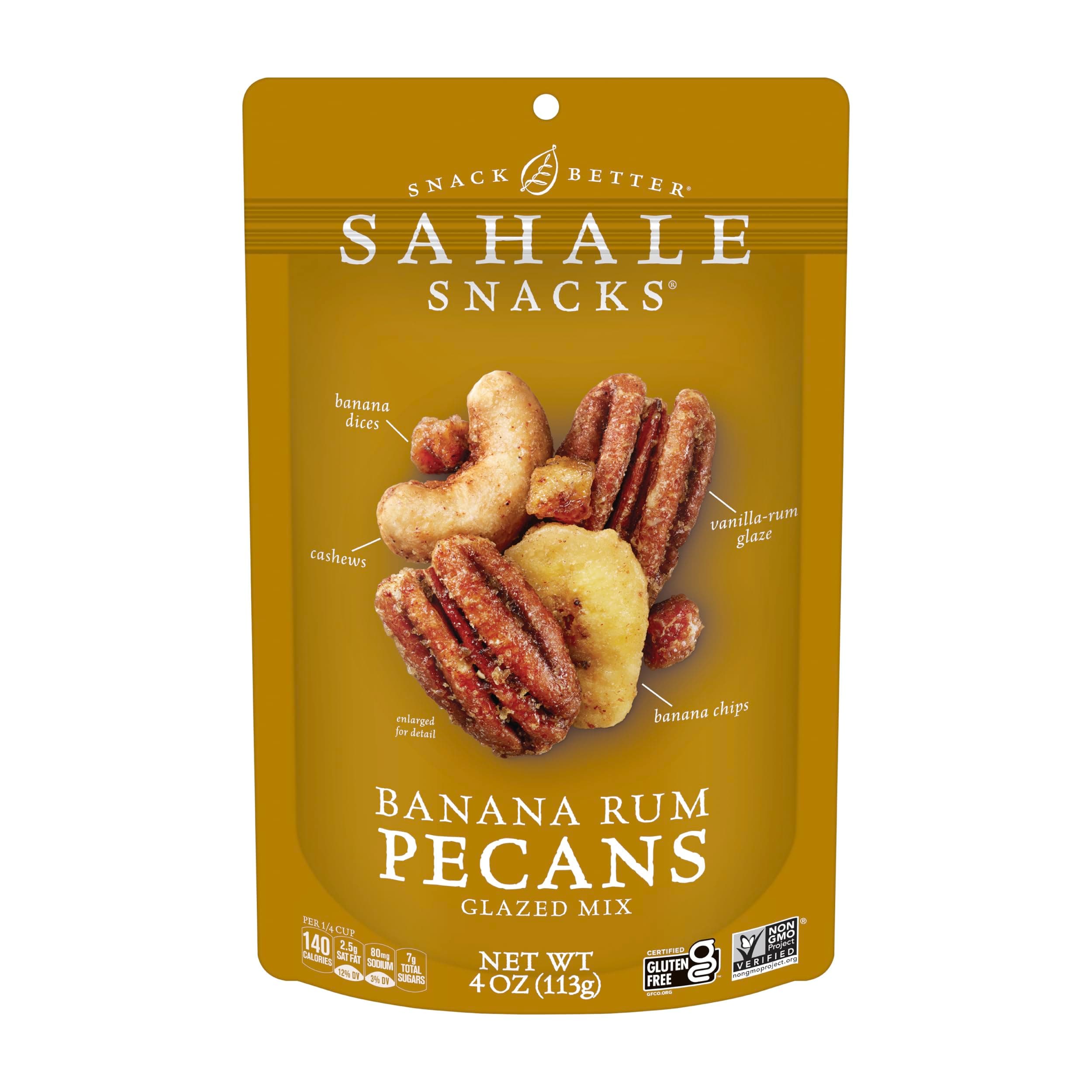 Glazed Mix, Banana Rum Pecans, 24 Ounce