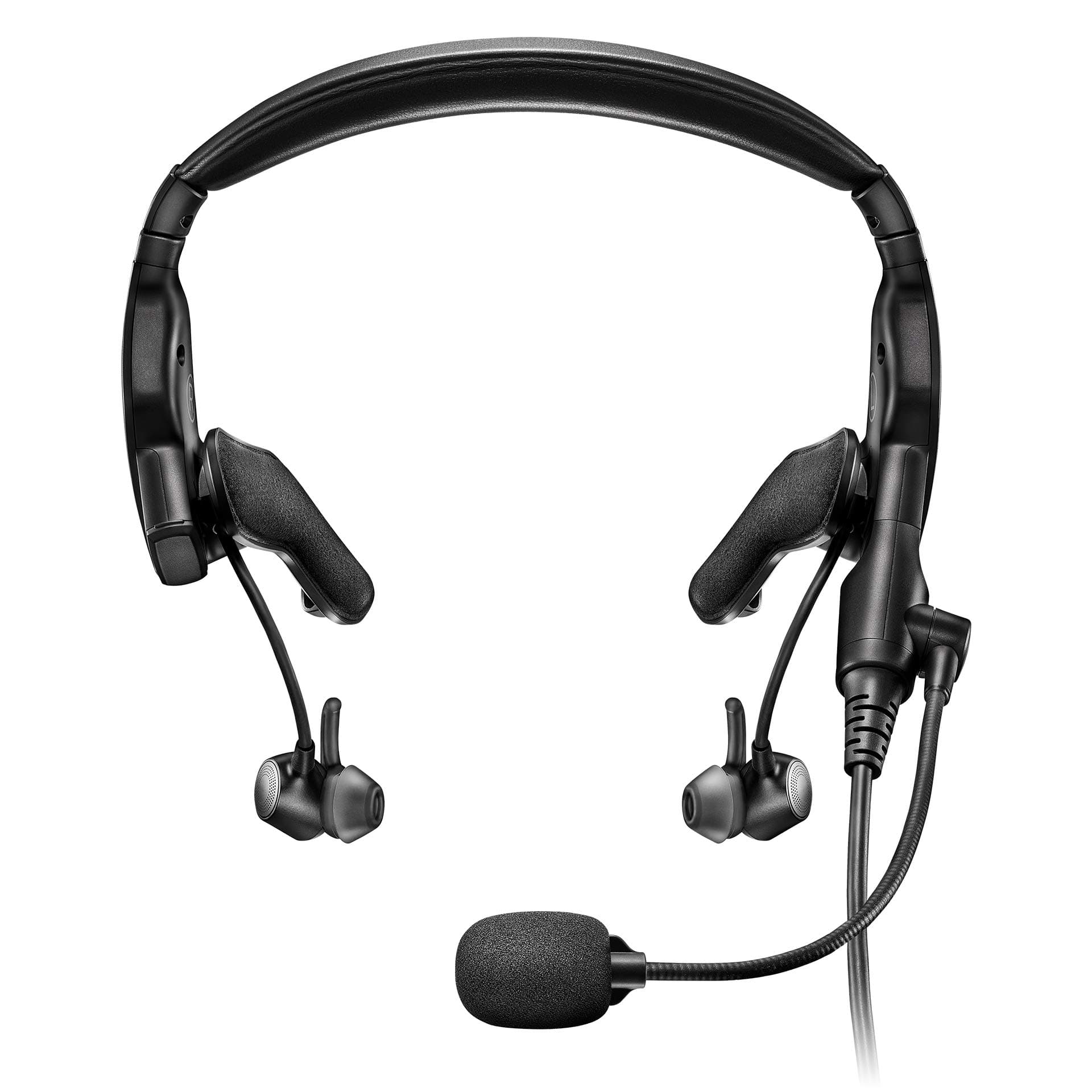 Proflight Series 2 Aviation Headset with Bluetooth Connectivity, 6 Pin LEMO Cable, Black