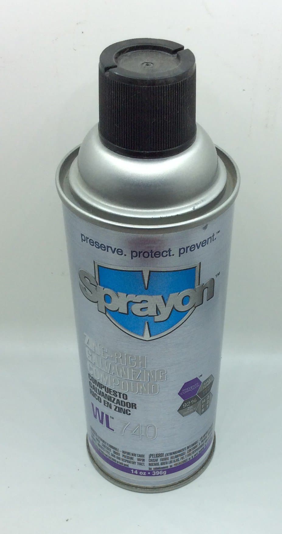 Cully 37518 SprayonÂ Zinc Rich Cold Galvanizing Compound; 16 oz, Aerosol Can