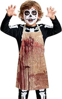 MERAGO Kids Apron Costume Prop for Girls Boys Cosplay Party Cooking Baking