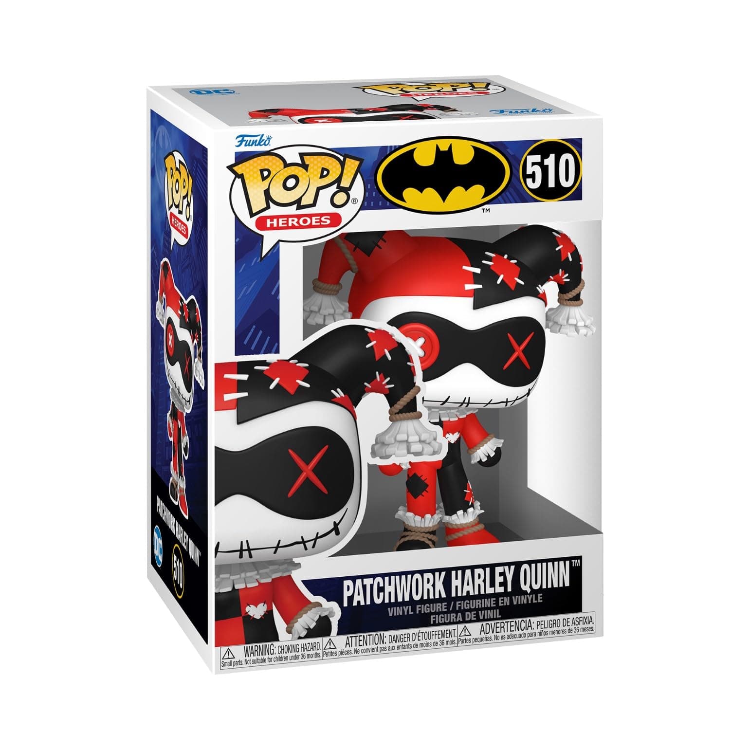 Pop! Animation: Patchwork - Harley Quinn​ - DC Comics - Collectable Vinyl Figure - Gift Idea - Official Merchandise - Toys for Kids & Adults - Comic Books Fans - Model Figure for Collectors