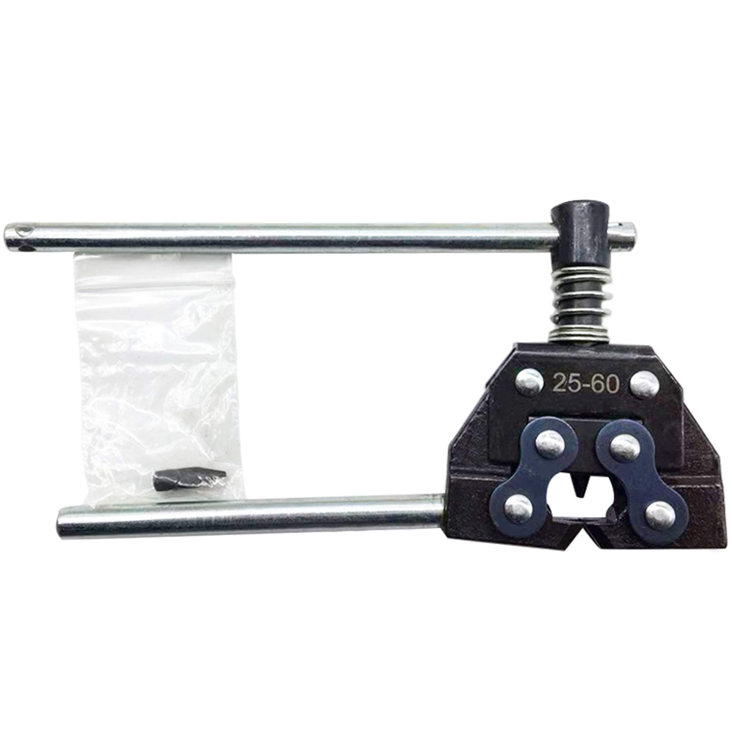 #25-60 Roller Chain Breaker Tool Chain Detacher, Roller Chain Breaker Cutter Fit for 25 35 41 40 50 60 05B 06B 08B 10B Roller Chain and Perfect for Motorcycle Bicycle Chain 415 420 428 520