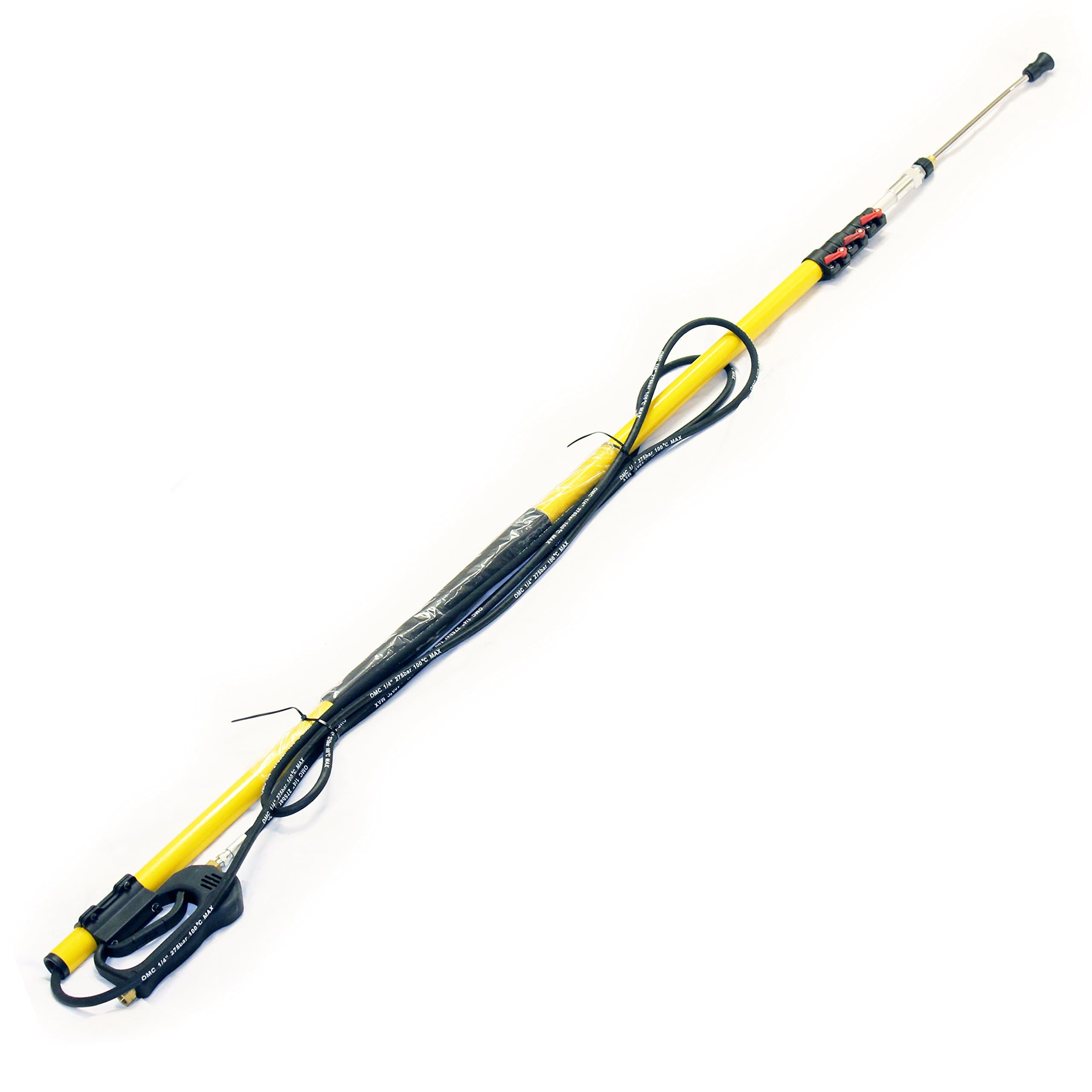 Equipmart Ltd KIAM 5.2m Telescopic Extendable Lance for Pressure Washer