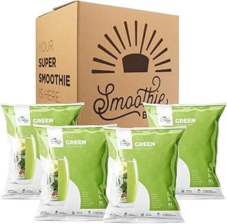 SmoothieBox - Blender Ready Frozen Smoothie Pouches (Green)