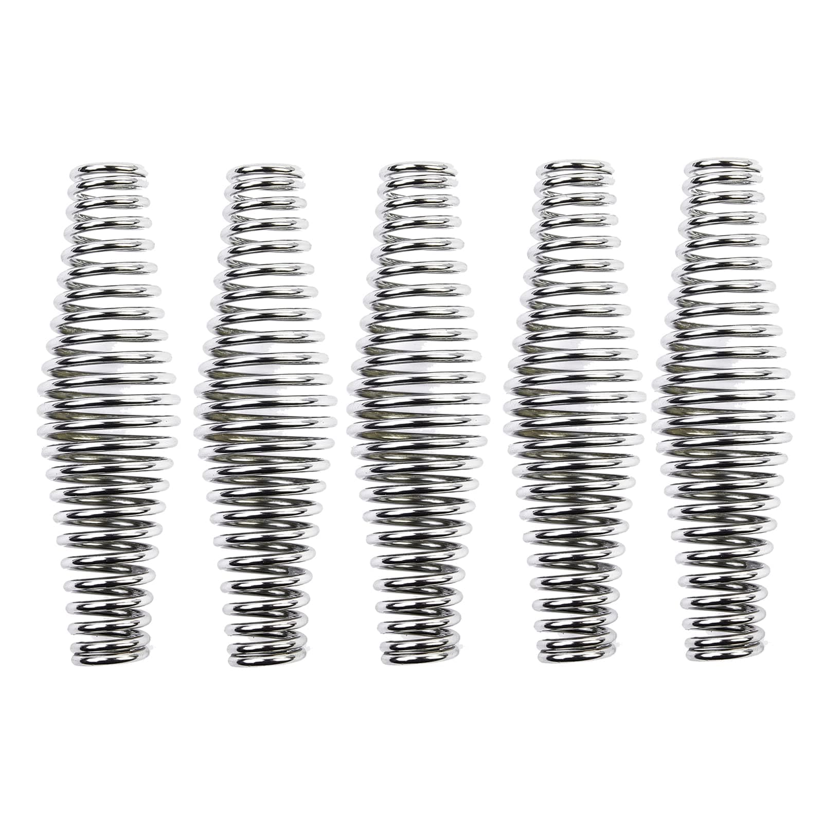 5Pcs BBQ Spring Handle, Stainless Steel Smoker Handle Spring, 5.5-Inch Long Heavy Duty BBQ Handles for Wood Stoves, Barbecue Smokers, Grills, Pits, Cabinets