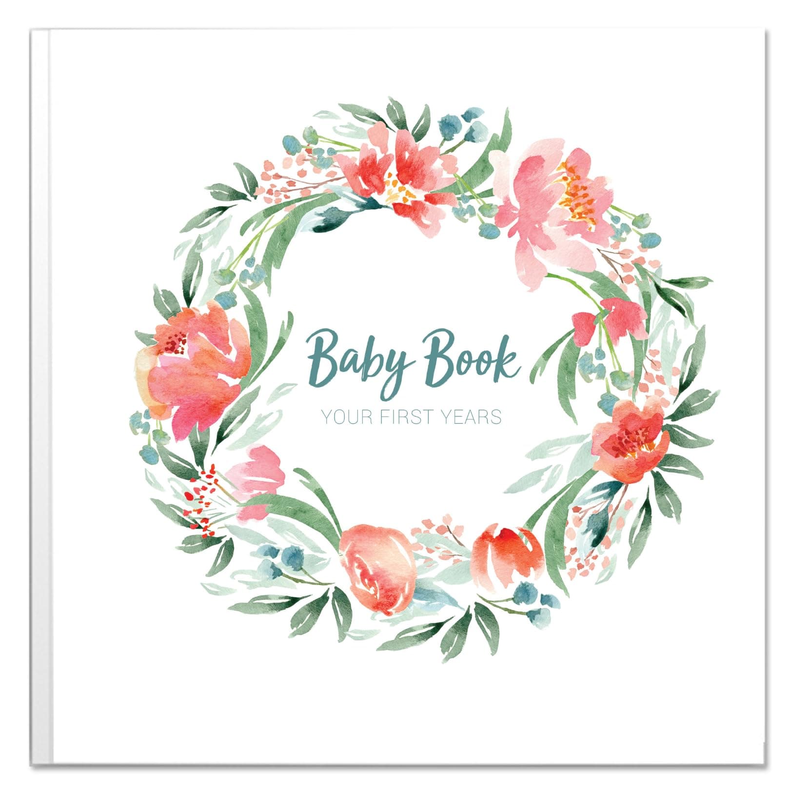 Peachly Baby Memory Book (Bloom)