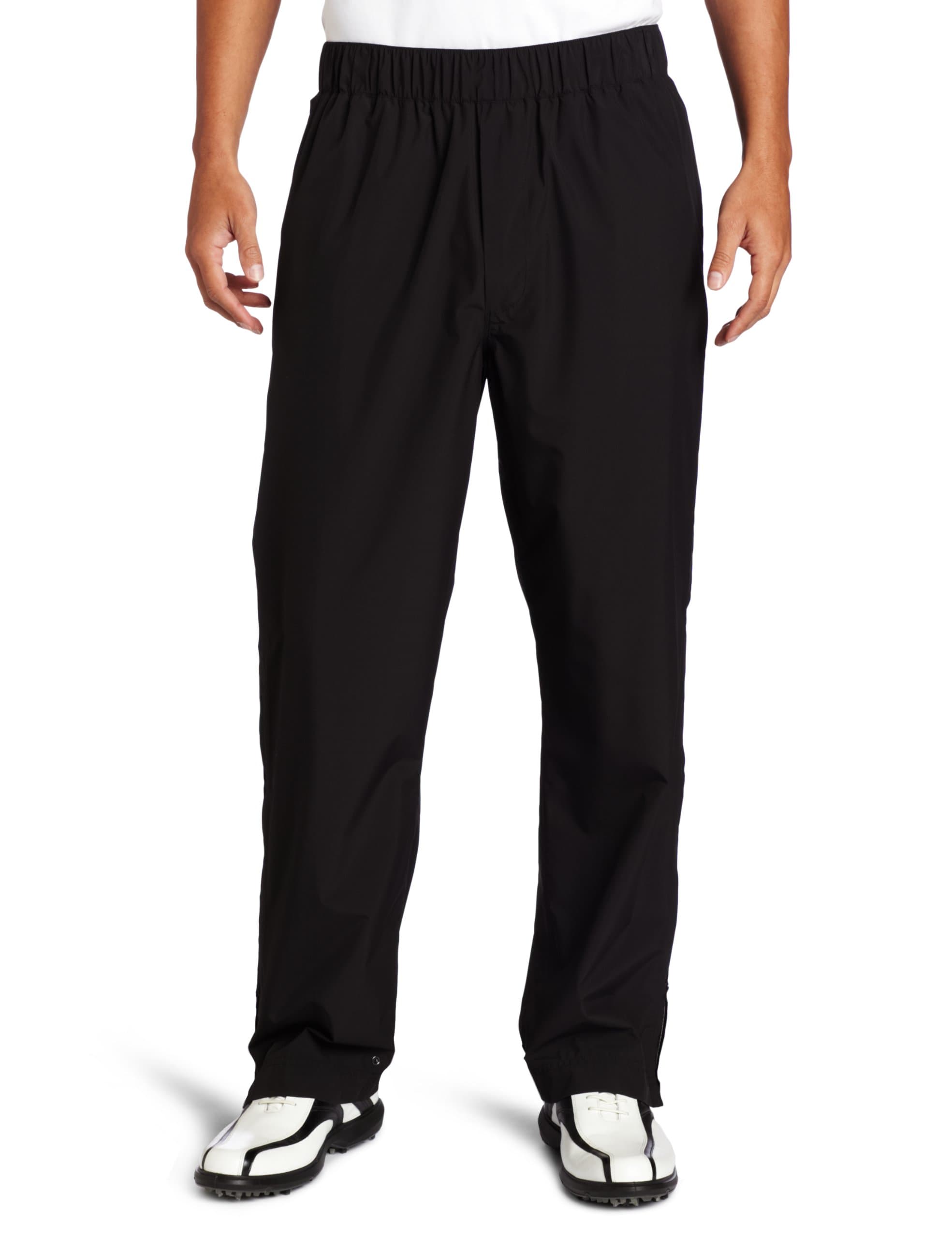 Zero Restriction2015 Mens Packable Pant Golf Waterproof Trousers - Black S