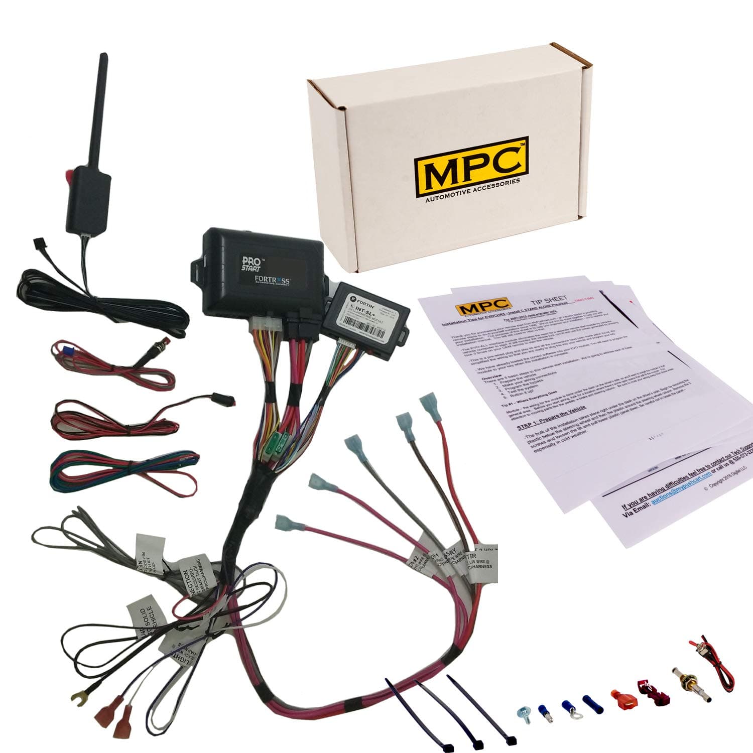MPC4-Button Remote Start and Keyless Entry for 2003-2006 Chevrolet Suburban -Prewired to Simplify Installation