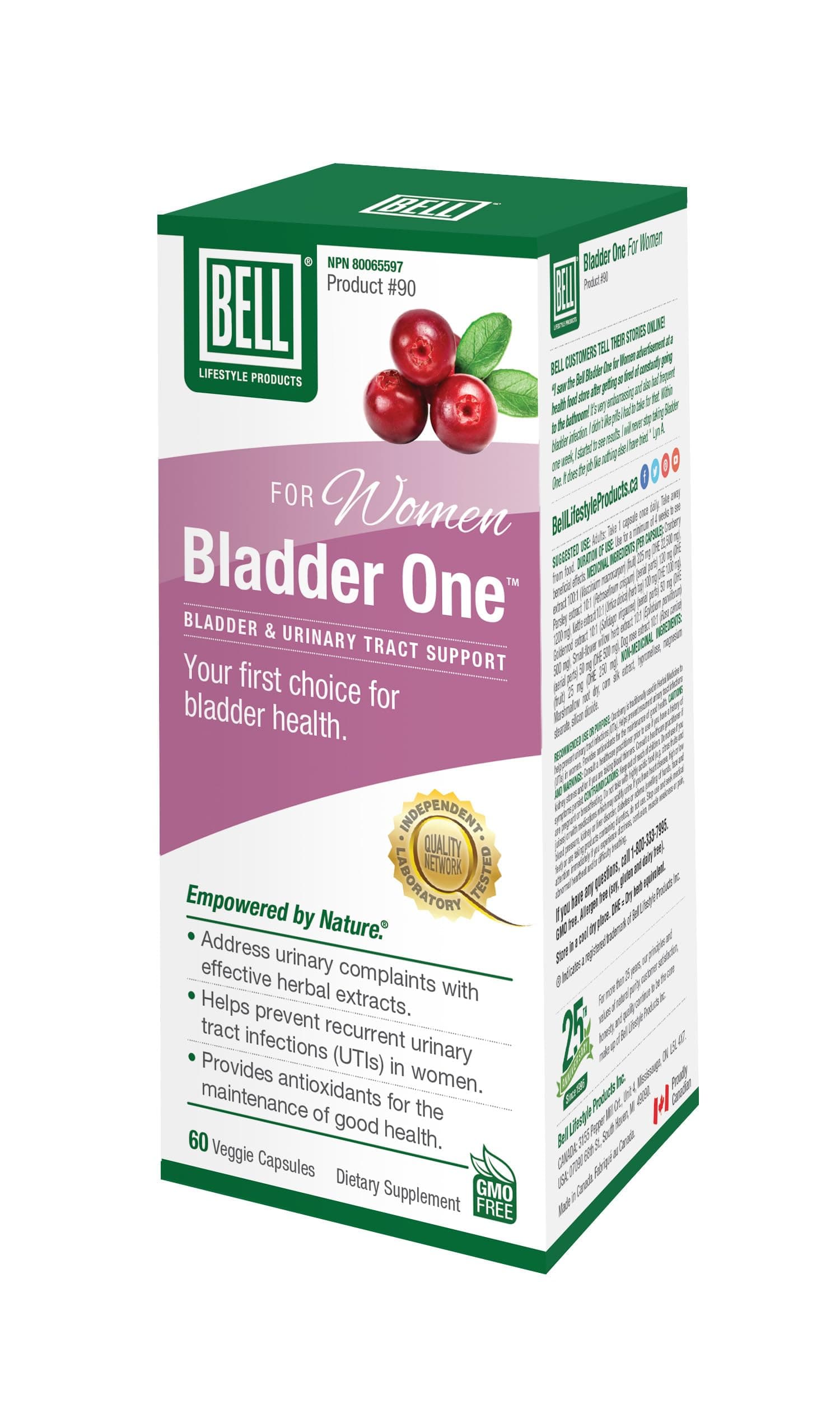 BELL Bladder One for Women (60 Caps)