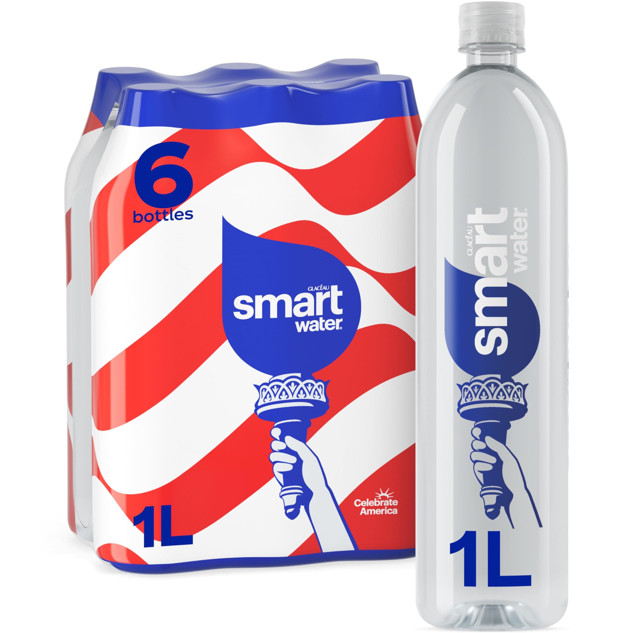 Packaged Drinking Water, 33.8 Fl Oz (pack of 6)