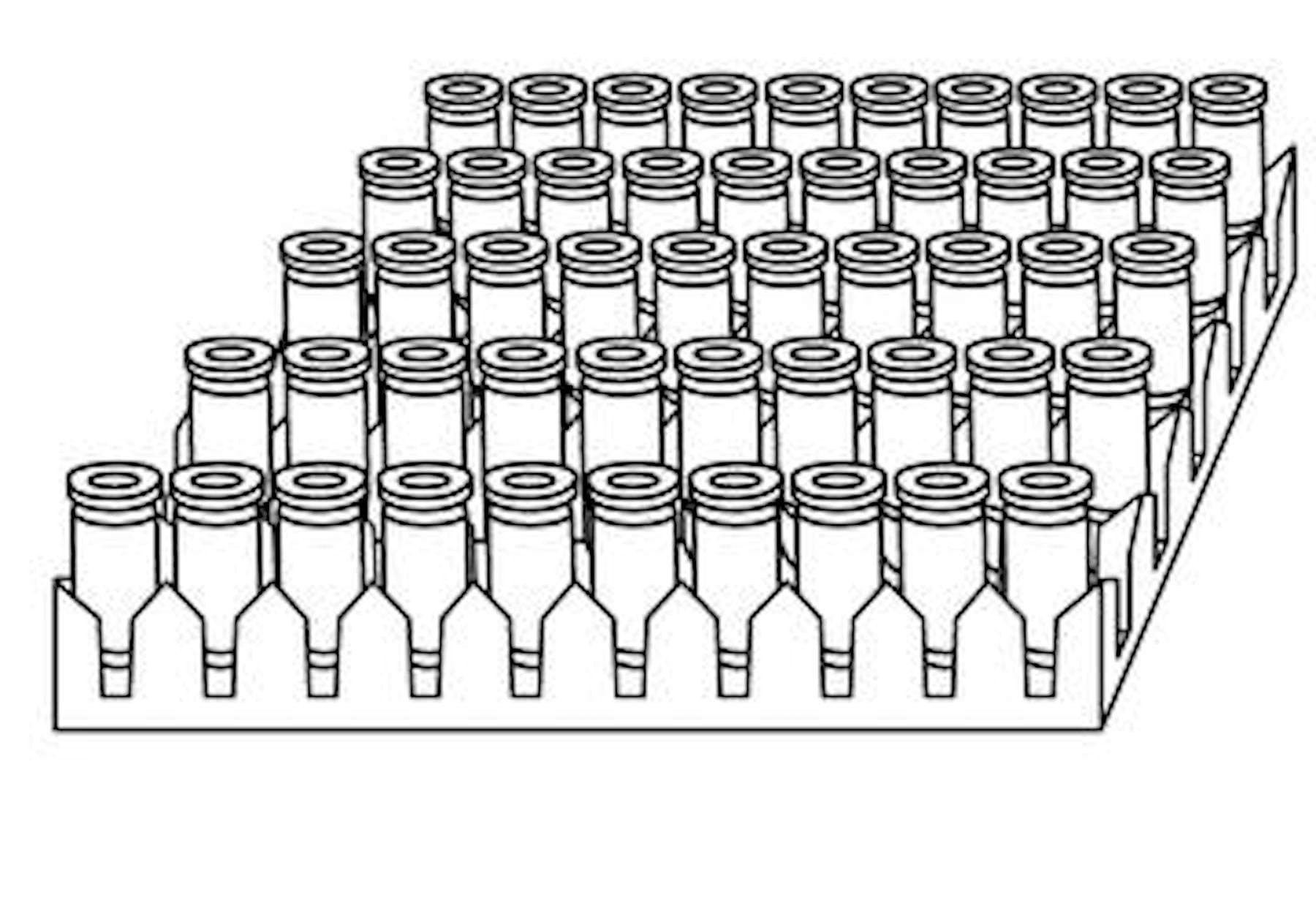 45 ACP Fast Loading Ammo Tray Holds 50 Rounds – Reusable