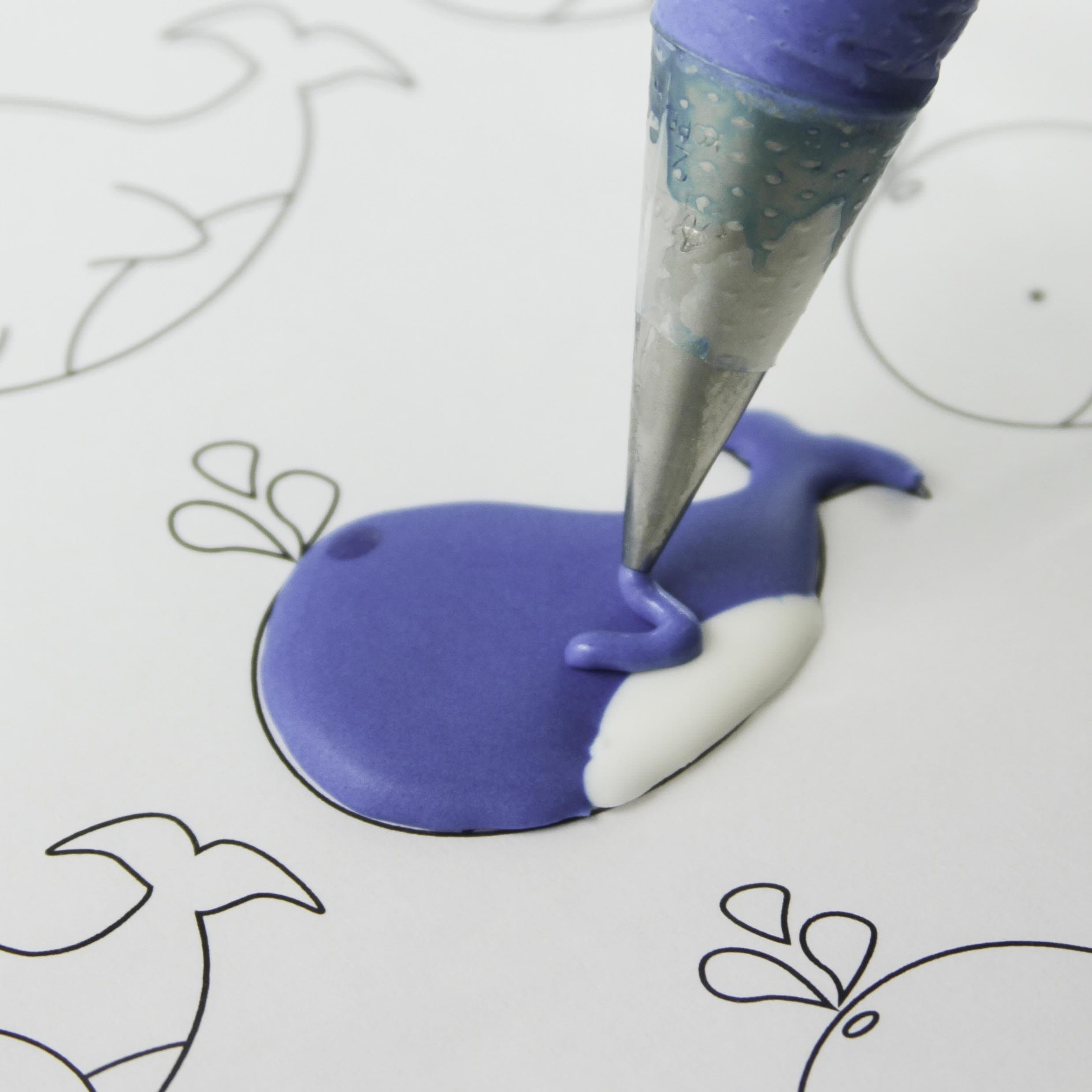 Under The Sea Pattern Sheets for Royal Icing, Chocolate, and Rolled Fondant