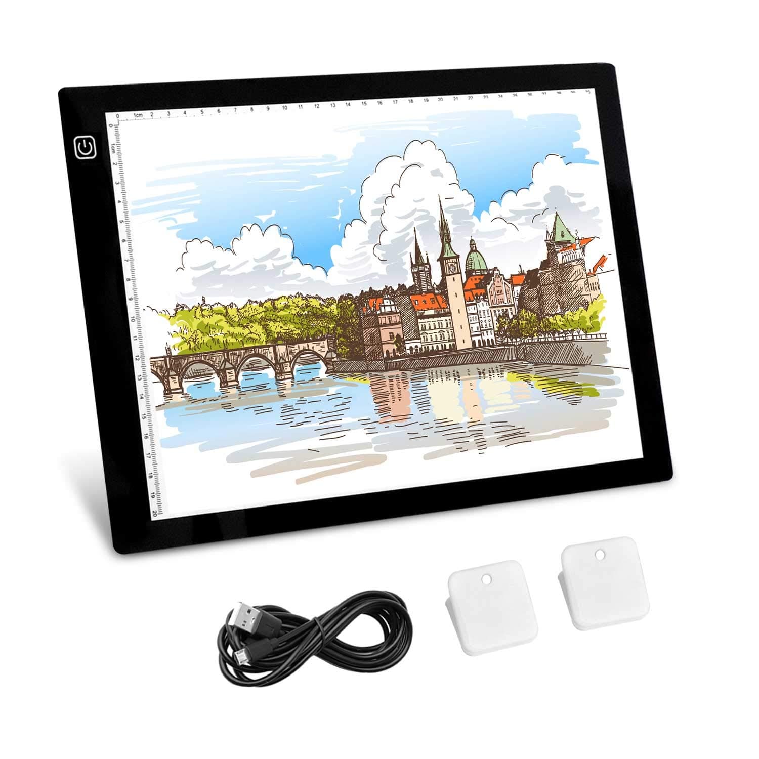 Tracing Light Box, A4 LED Light Pad A4 Light Box for Artists, Drawing, Sketching, Animation [Updated Version]