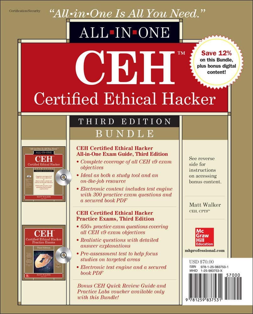 CEH Certified Ethical Hacker Bundle