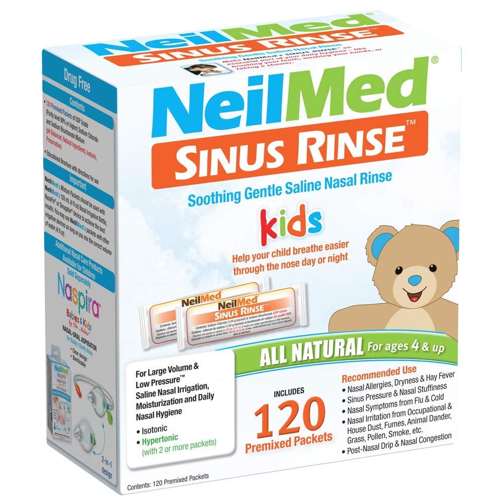 NeilMed Neil Med Sinus Rinse Pediatric Packets, Premixed 120/box