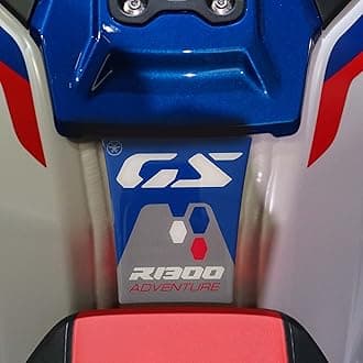 labelbike - 3D Sticker Motorcycle Low Tank Pad Protection and Decoration in Resin compatible with BMW R 1300 GS Adventure Blue