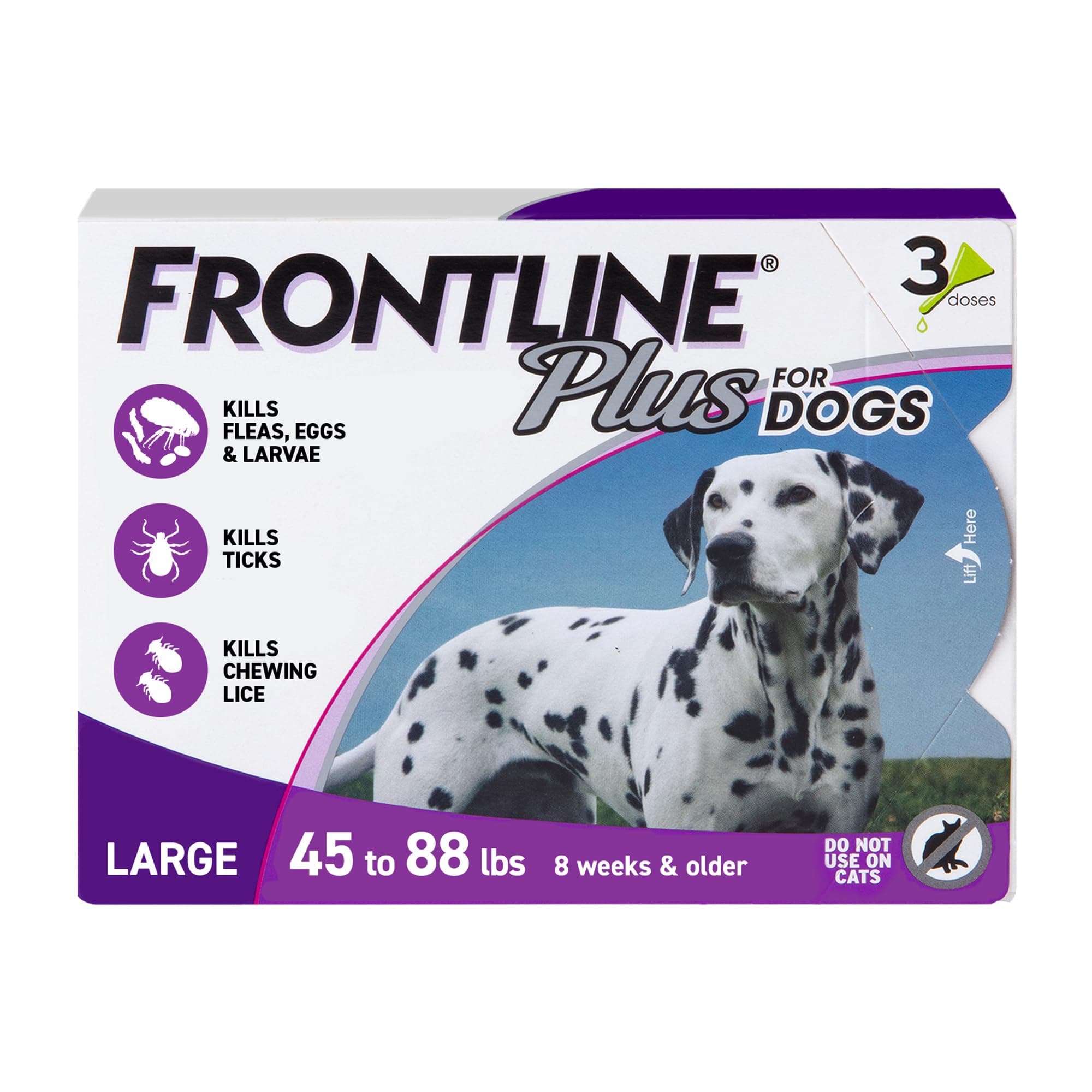Plus Flea and Tick Treatment for Dogs