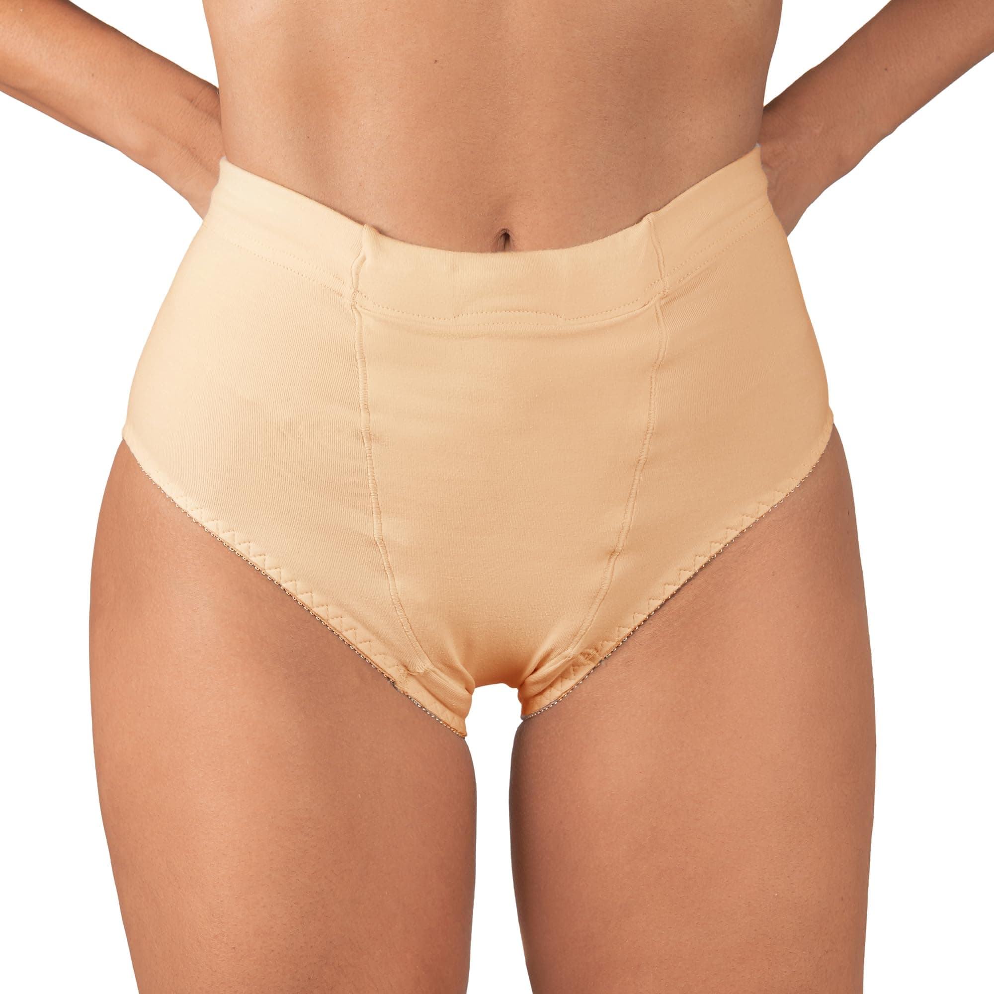 Underworks Vulvar Varicosity and Prolapse Support Brief with Groin Compression Bands - 521
