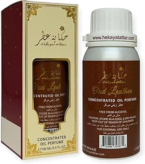 OUD LEATHER 100ML CONCENTRATED PERFUME OIL by Hekayat Attar