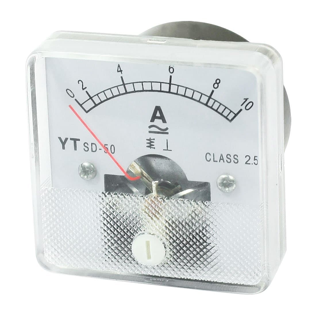 ELECTROPRIME YTSD-50 AC 0-10A Fine Tuning Dial Current Test Panel Meter Ammeter