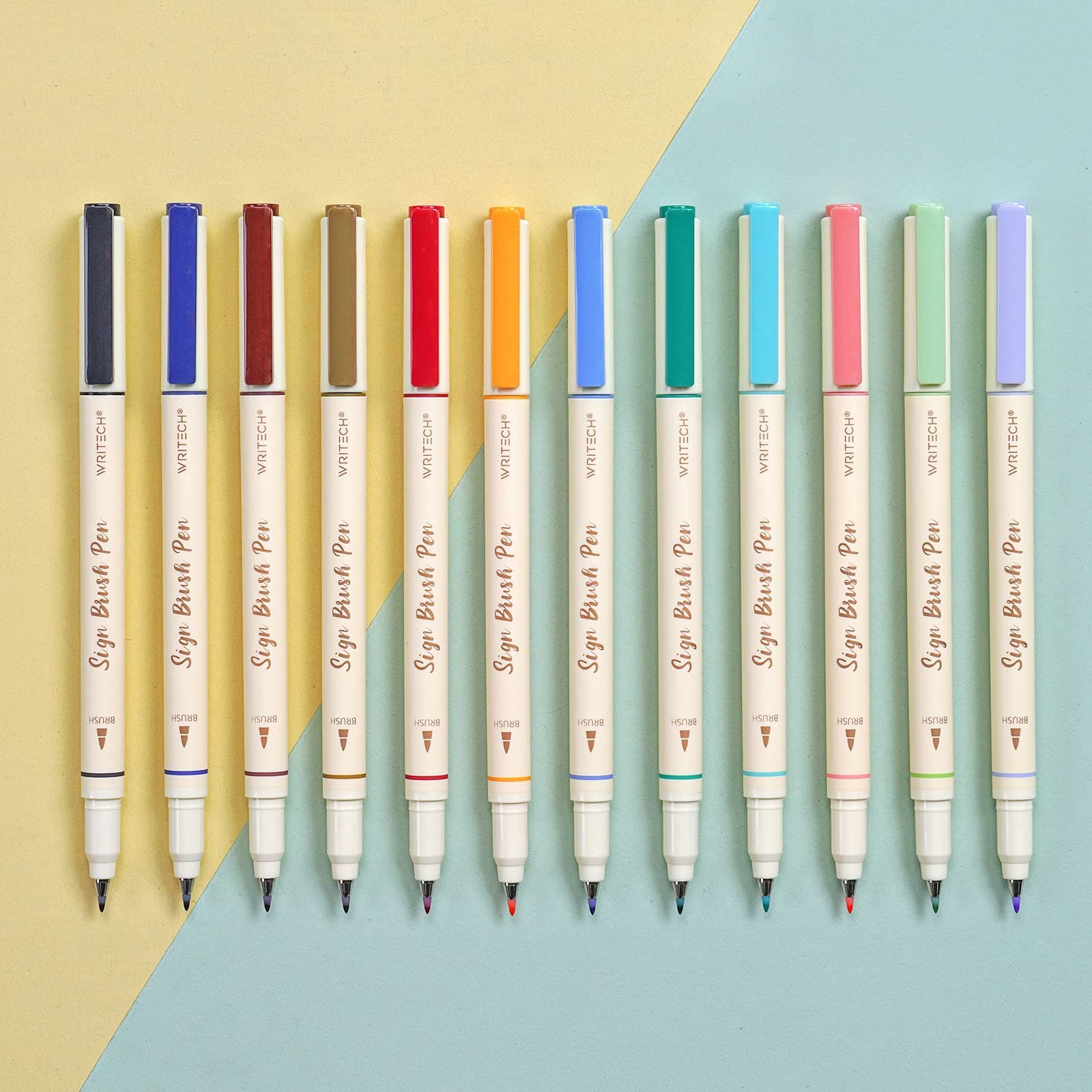 Sign brush pens