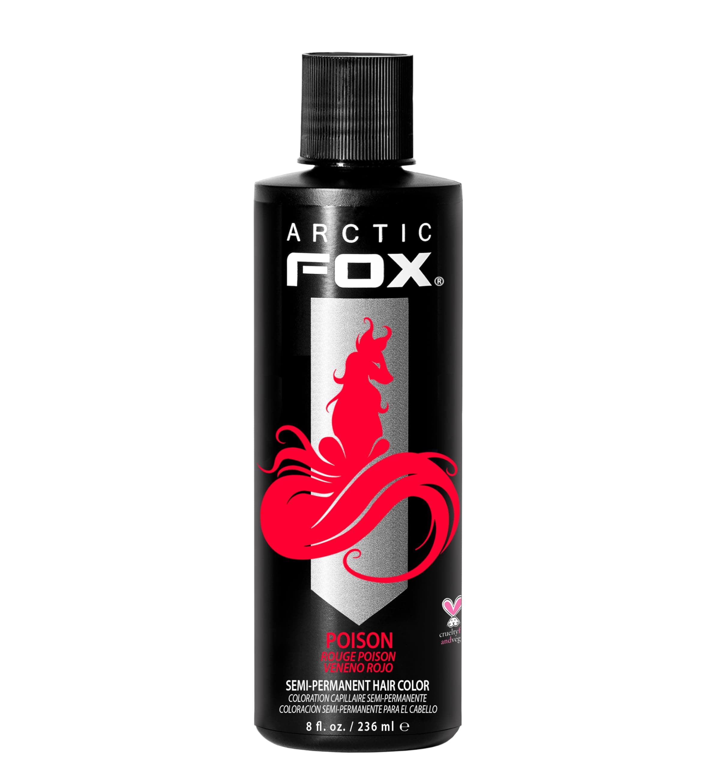 Arctic Fox 100% ヴィーガン Poison 236 ml セミパーマネント・ヘアカラー