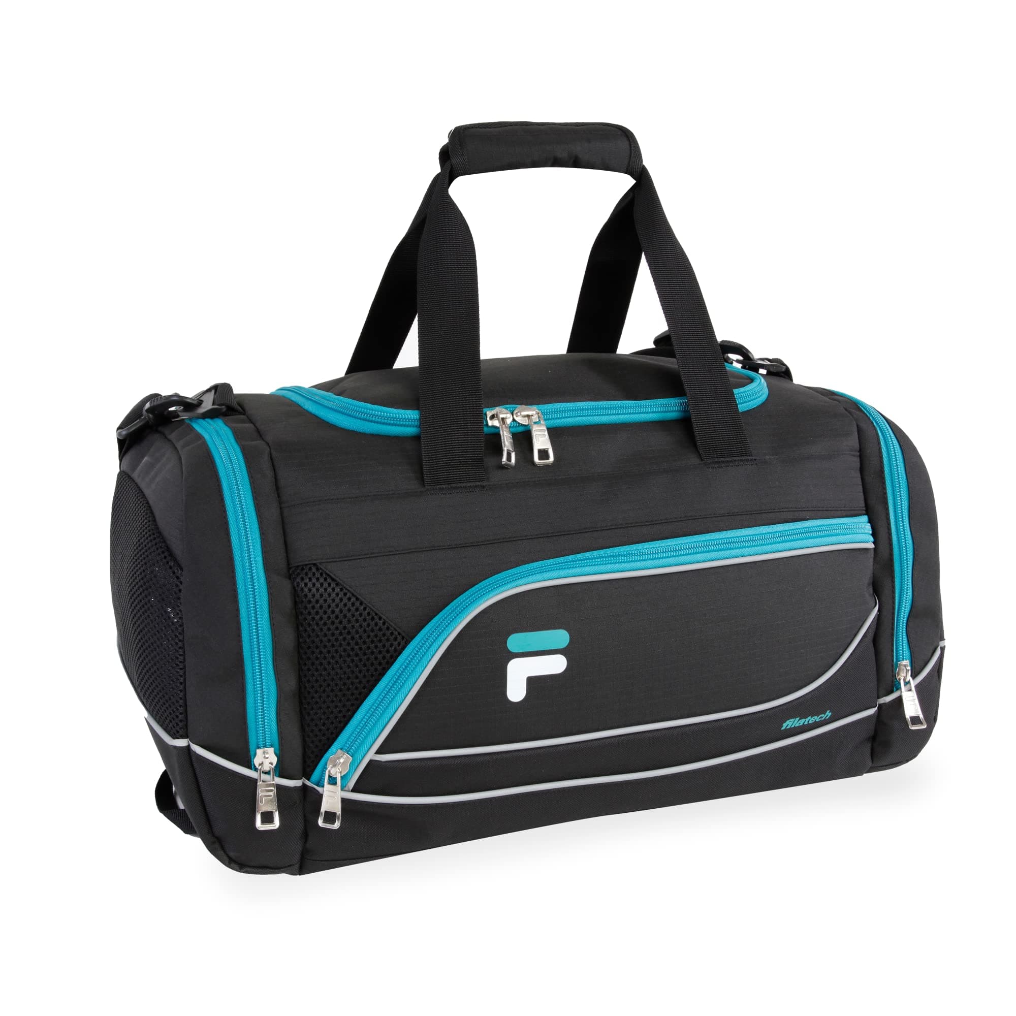 Sprinter 19" Sport Duffel Bag, Black/Teal