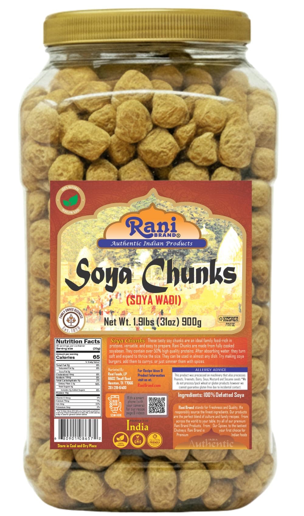 Rani Soya Chunks