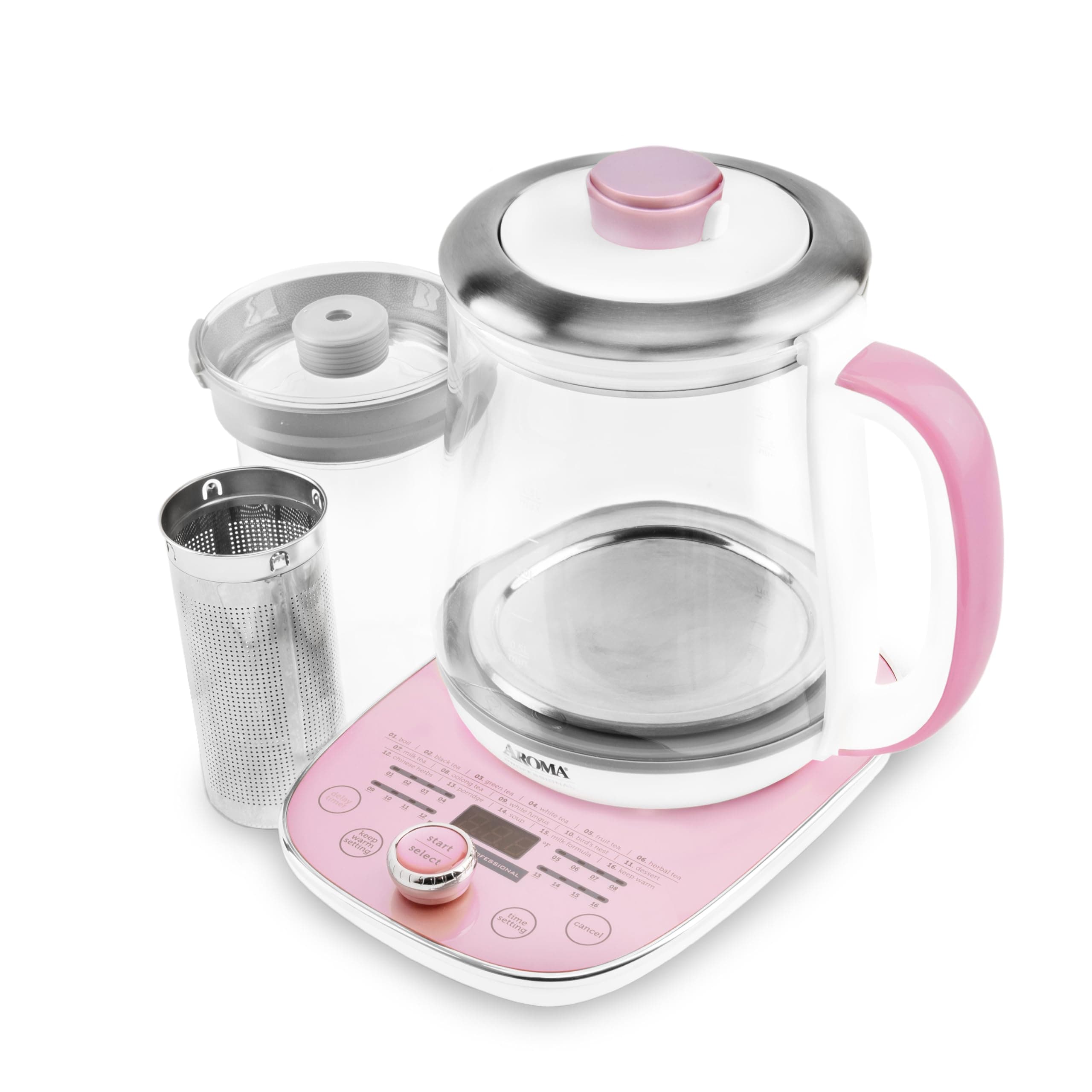 16-In-1 Nutri-Water Kettle, Green Tea, Fruit Tea, Flower Tea, Asian Traditional Recipes