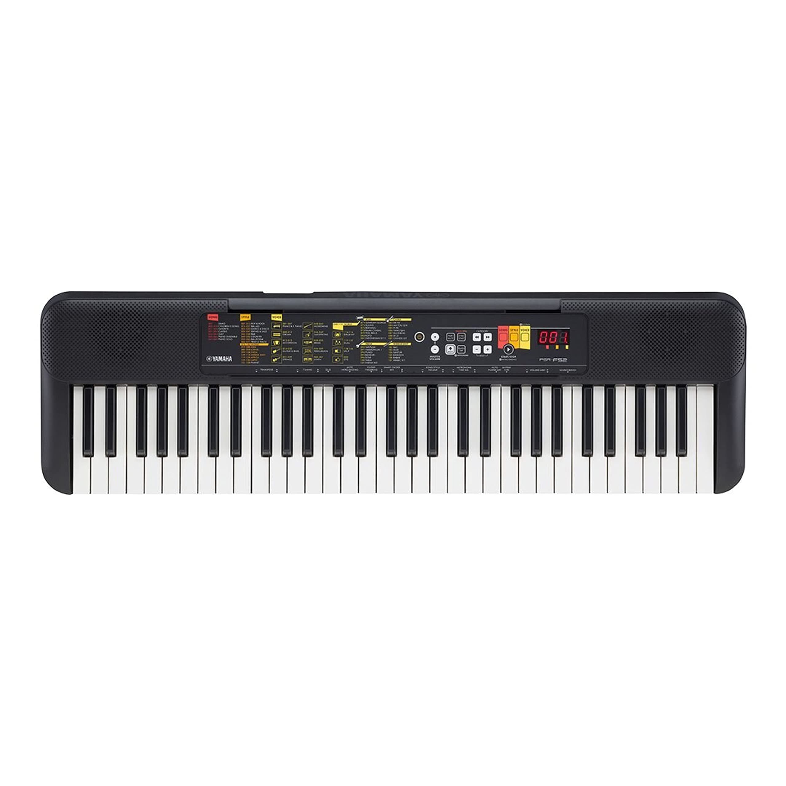 Yamaha PSR-F52 Digital Keyboard, schwarz