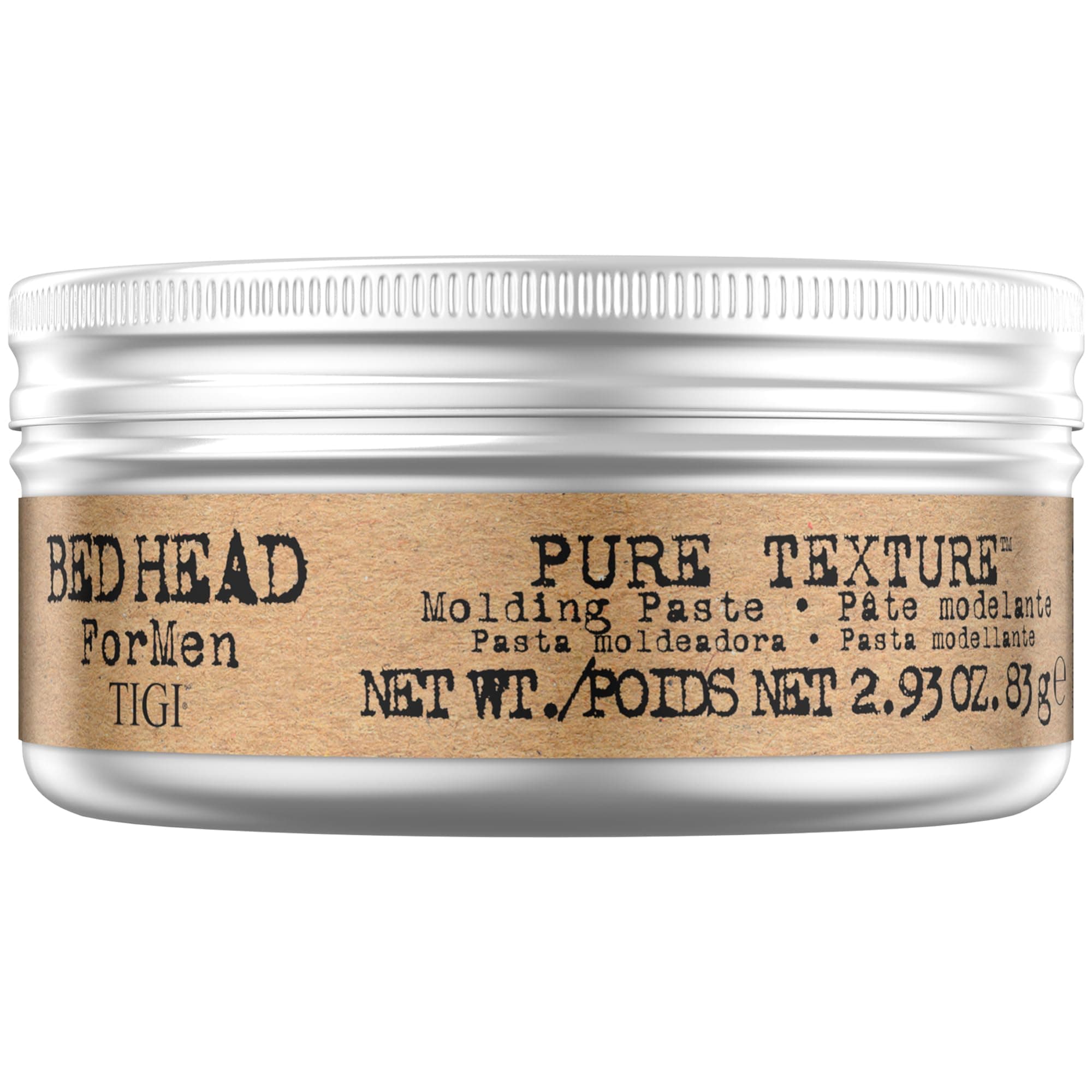 Bed Head For Men Pure Texture Molding Paste, 83g