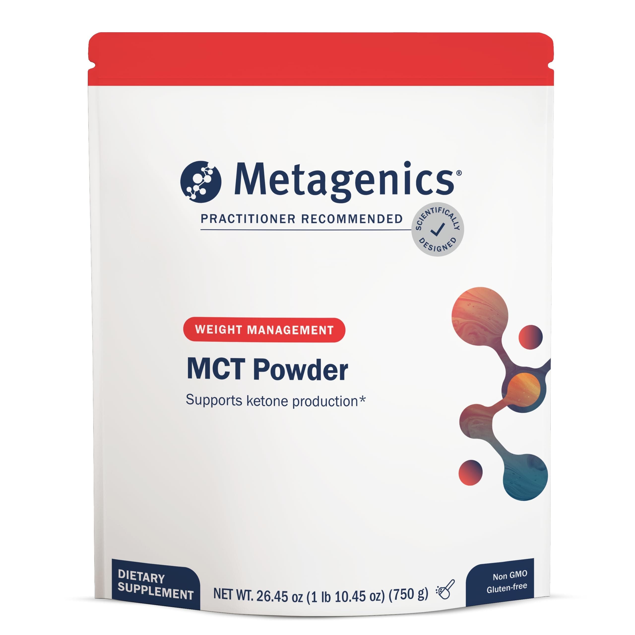 MCT Powder - 10 g Medium‑Chain Triglycerides from Coconut per Serving* - Supports Energy, Satiety & Keto‑Friendly Fuel* - Unflavored, Mixes Easily - Non‑GMO, Gluten‑Free - Powder