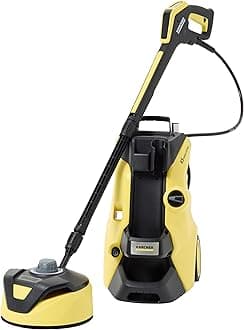 Kärcher K 5 Power Control Home Pressure Washer, Pressure: max. 145 bar, Flow rate: 500 l/h, Surface area: 40 m²/h, Water Filter, Weight: 13 kg, High Pressure Gun, Rotabuse, Lance, Home Kit