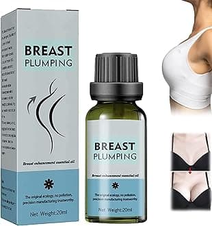 Enboost Breast Enhancement Serum, Natural Herbal Breast Enhancement Cream, Natural Fast Breast Grow Big Boobs Firming Massage Oil, Enlargement Lifting Bust Serum Oil (1 Pcs)