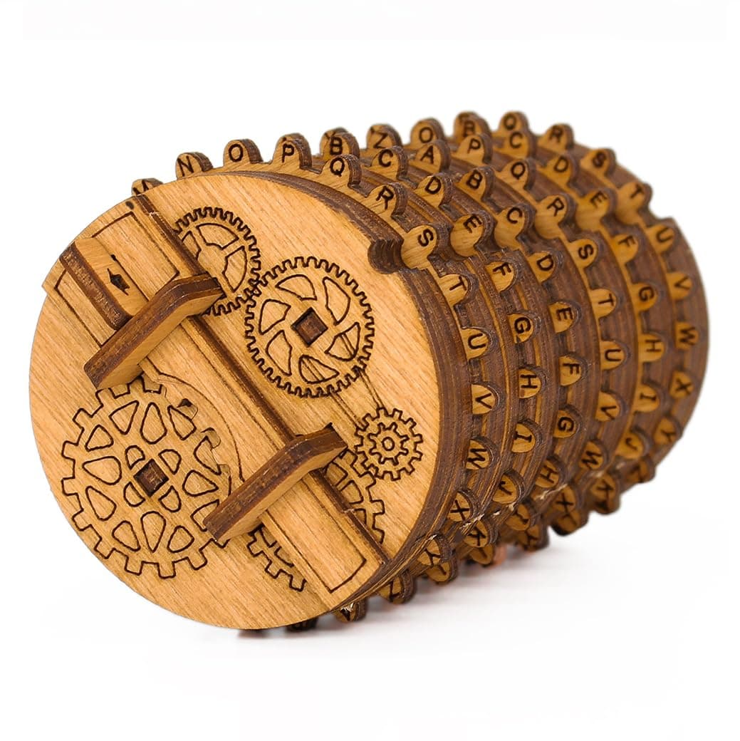 iDventure Kryptos - wooden kit - 3D Puzzle - Cryptex brain game - puzzle game