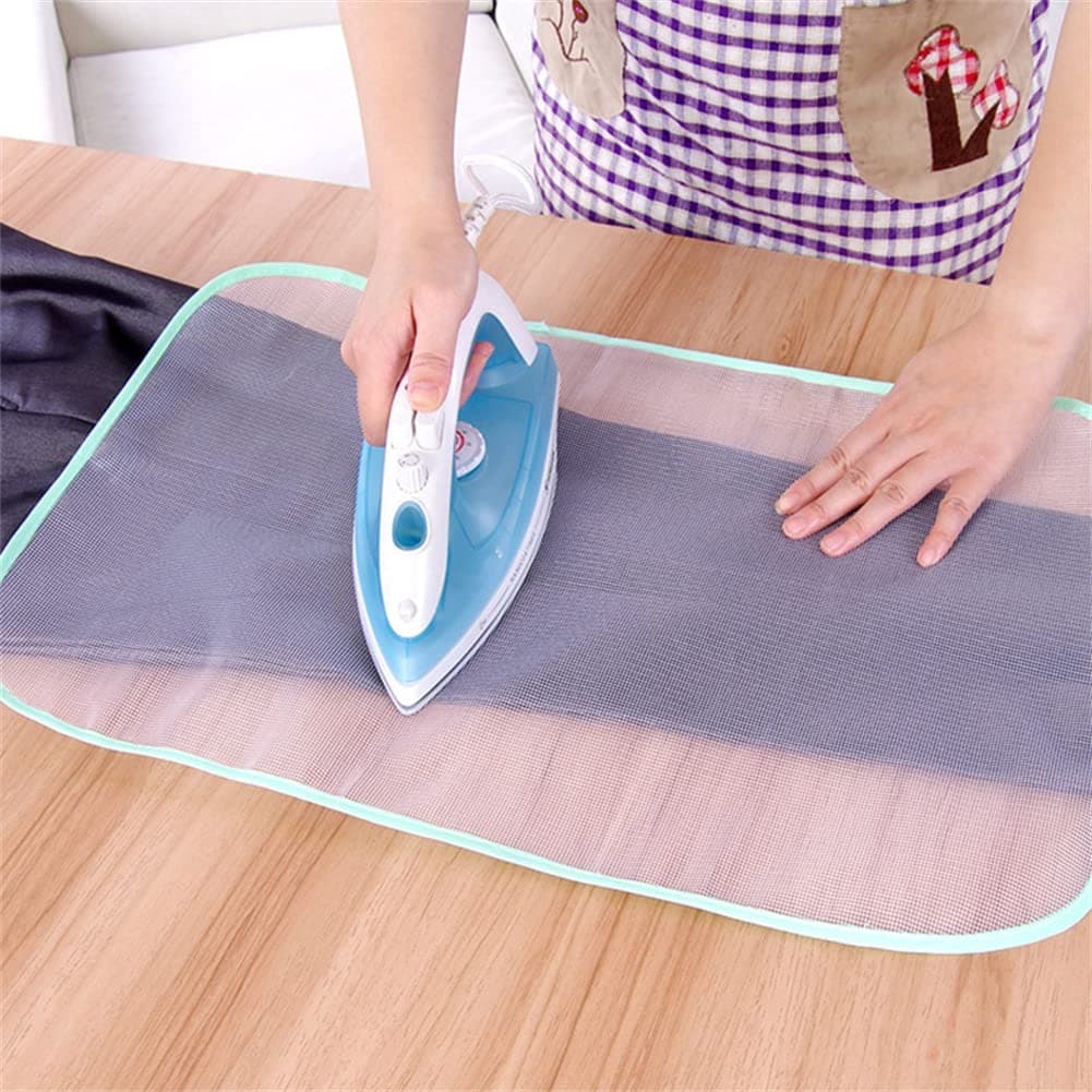 Heat Resistant Ironing Sewing Tools Cloth Protective Insulation Pad-Hot Home Ironing Mat Anti-scalding（2PC）, Pink