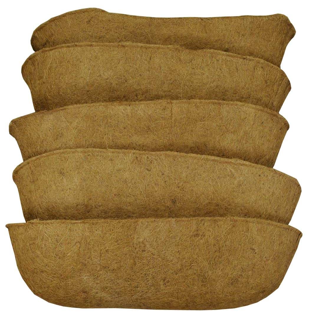 Selections Pack of 5 Coco Wall Planter Liner (75cm)
