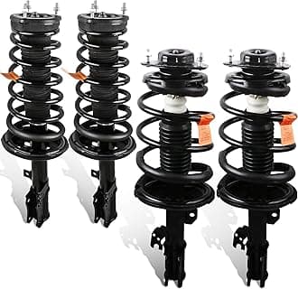 Front and Rear Complete Shock Strut Spring Assembly 171490 171491 171492 171493 Compatible for 2002 2003 Toyota Camry/Lexus ES300(Set of 4)