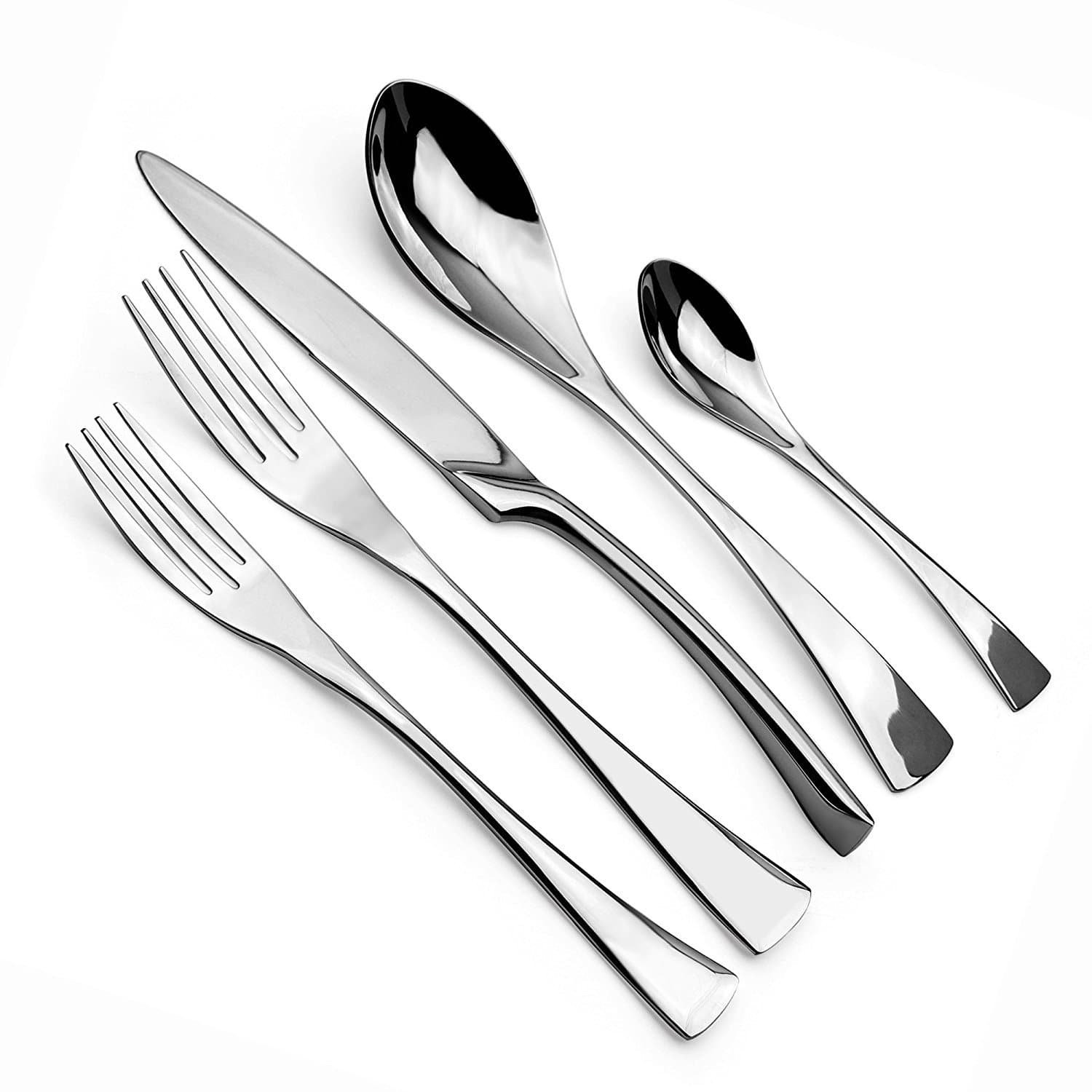 20-Piece 18/10 Stainless Steel Flatware Set, Service for 4