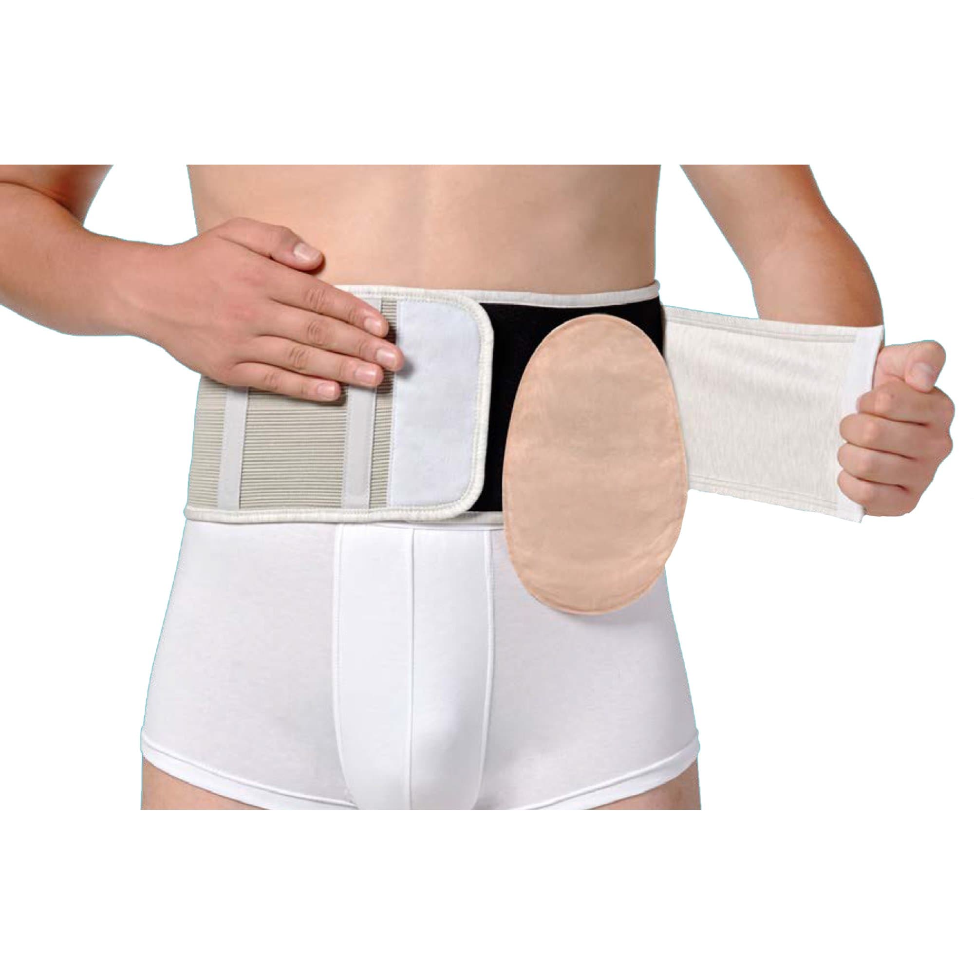Ostomy Support Belt – Light Grey – Available in 6 Sizes, Unisex Design. (XX-Large - 107-116 cm)